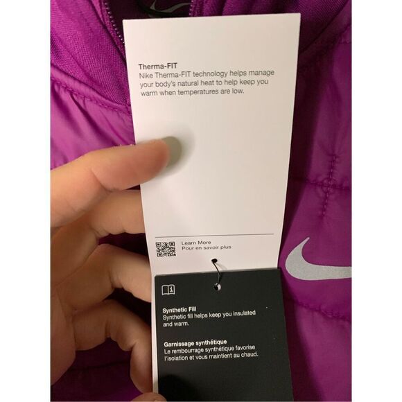 Nike Therma Women's Synthetic-Fill Running Vest small NEW WITH TAGS - Picture 7 of 9